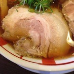 飛騨高山中華そば やまと - チャーシュー　飛騨高山中華そば大盛　なんこつ　2012年12月