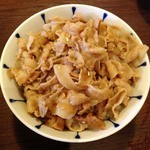 飛騨高山中華そば やまと - 豚バラ丼　飛騨高山中華そば大盛　なんこつ　2012年12月