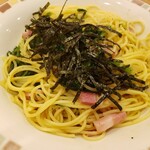 Saizeriya - ほうれん草のスパゲッティランチ　500円