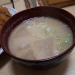 とんかつ燕楽 - 豚汁