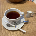 ホットケーキ つるばみ舎 - セイロンティー、美味しい。