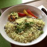 スプーンソング - きのこのプラオライス