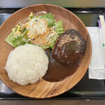 焼肉とハンバーグ専門 神戸牛衛門 - オリジナルバーグプレート