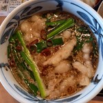 久兵衛屋 - 牛もつつけ汁うどん