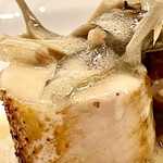 f - グアンチャーレを使ったクリームソースが全体をまとめていますがこの組み合わせもまずないと思います