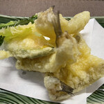 食彩厨房 甚兵衛 - マハゼの天ぷら
