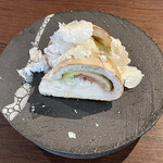 A e B - ゴルゴンゾーラのチャバタ