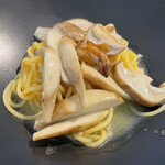 A e B - 生ポルチーニのスパゲティーニ