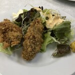 ゆたか食堂 - カキフライ2個