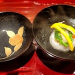 銀座 しのはら - 甘鯛の蓮根蒸