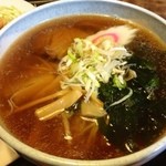 田吾作 - Ｂセット（らーめん・唐揚げ・半ライス）：８５０円