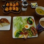 サ・マーシュ - 朝食に頂きました
