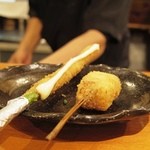 Kushikatsu To Osake Rin - アスパラ豚肉