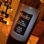 ワッシーズダイニングスープル - Shafer One Point Five Cabernet Sauvignon （'12.2）