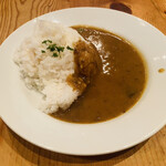 東京ブッチャーズ - 牛ステーキランチ　カレー追加