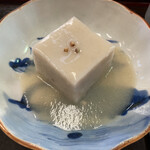 Niiza Kurama - 冷たい蕎麦豆腐…前菜ですね