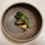 鰻はし本 - 子持ち鮎とクレソン