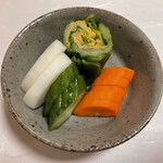 鰻はし本 - お漬物