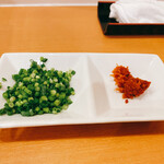 元淳 - 薬味 (河豚ちり)