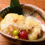 酒菜とうどん 飩燗 - 豚バラチーズ焼