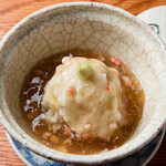 酒菜とうどん 飩燗 - 本日の蕪蒸し