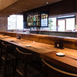 酒菜とうどん 飩燗 - カウンター