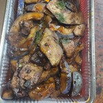 盛 - チャーシューとアケビの味噌炒め