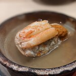 鮨みやもと - 香箱カニ　茹で汁蒸し