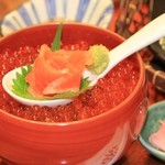 はしもと - 醤油漬けのイクラは美味しかった～！