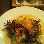 銀座ルヴァン エ ラ ヴィアンド - 小海老のクリームパスタ