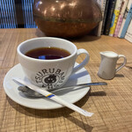 ホットケーキ つるばみ舎 - ちゃんとミルクもつけてくれました。オリジナルのカップ。