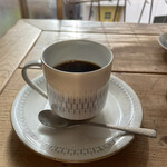 Kurumi dou - まずはブラックで。しっかりとしたコーヒーです。