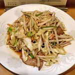 北京料理 竜馬 - レバー野菜炒め