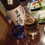 茅場町 長寿庵 - 日本酒は「白神山地の四季」900円 202111