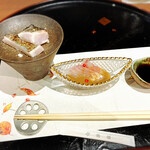 にっぽんの台所 法善寺 一喜 - タモリと沖あじ