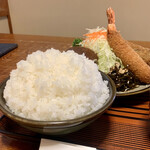 とんかつ一幸 - ごはんは大盛りで〜♪