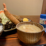 とんかつ一幸 - 自家製味噌を使ったお味噌汁