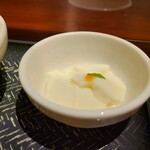 中国料理 川菜 西六厨房 - 杏仁豆腐です。