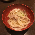 Shitamachi Sakaba Kiraku - 肉うどん