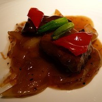 中国料理 翡翠宮 - 牛フィレのステーキ 黒胡椒風味