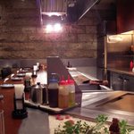 Teppanyaki Ittetsu Guranderu - カウンター席から