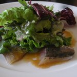 前菜（鯵のマリネ）