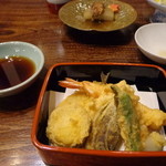 鰻 まるだい - うなぎ天ぷらセット \3,400 の天ぷら