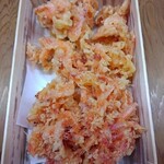 割烹 伊とう - 桜海老のかき揚げ