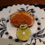 鉄板焼き いわ倉 - 香箱蟹