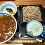 Yabusoba - カレー丼と蕎麦（小）セット