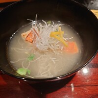 鉄板焼き いわ倉 - 金目鯛　御椀