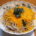 立呑割烹 むら瀬 - 名物からすみ蕎麦