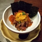 うにと牡蠣と日本酒と 鮨遊成 - 