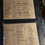 ト灯 - 入口付近メニュー２